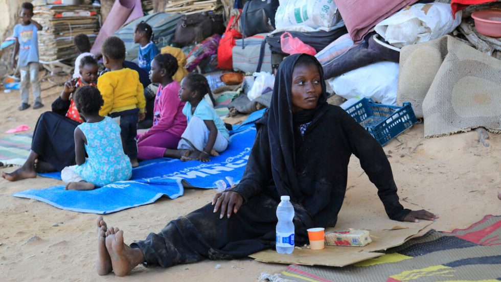 soudanoi prosfyges libya